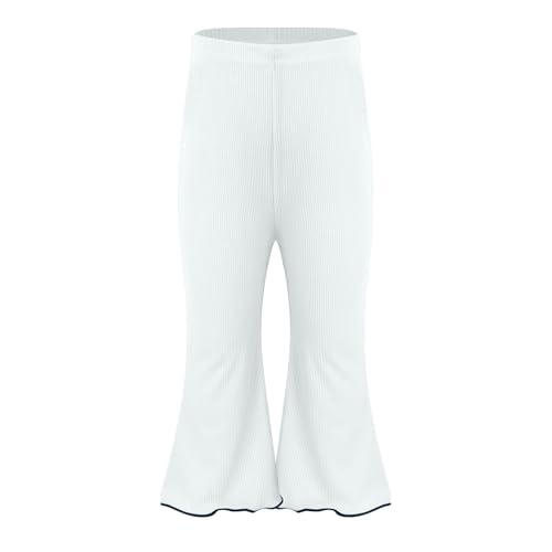 Girls Flare Pants High Waist Leggings Skinny Fit 𝐁ootcut Wide Leg Solid Full Length Gym Athletic Workout Yoga Trousers4