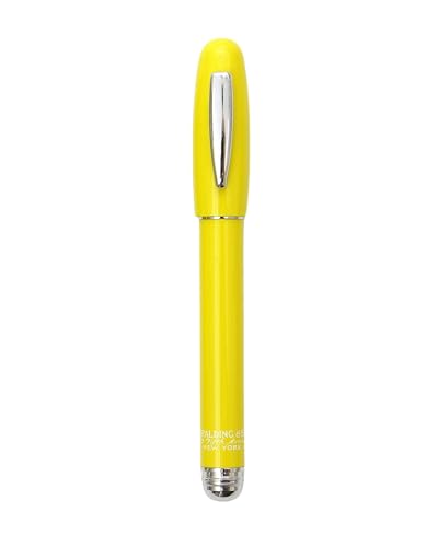 Pluma De Tinta A.G.Spalding&Bros. Clásico Hombre Acrílico Amarillo