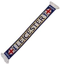 Usnyabni Leicester City FC | Soccer Fan Scarf | Premium Acrylic Knit