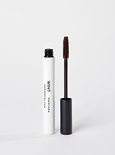 UND GRETEL Naturkosmetik WINT Mascara - Farbe Darkest Black 02 / schwarz - Natural Eye Lashes Make-up - Pflegende Wimperntusche - Zertifizierte Naturkosmetik - Lange, volle und dichte Wimpern Cover