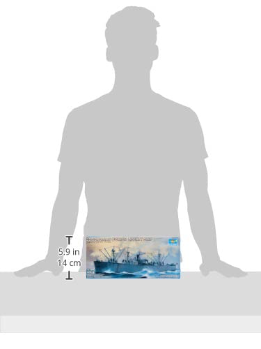 Trumpeter 1/700 USS SS Jeremiah O'Brien WWII Liberty Ship Model Kit - Image 7