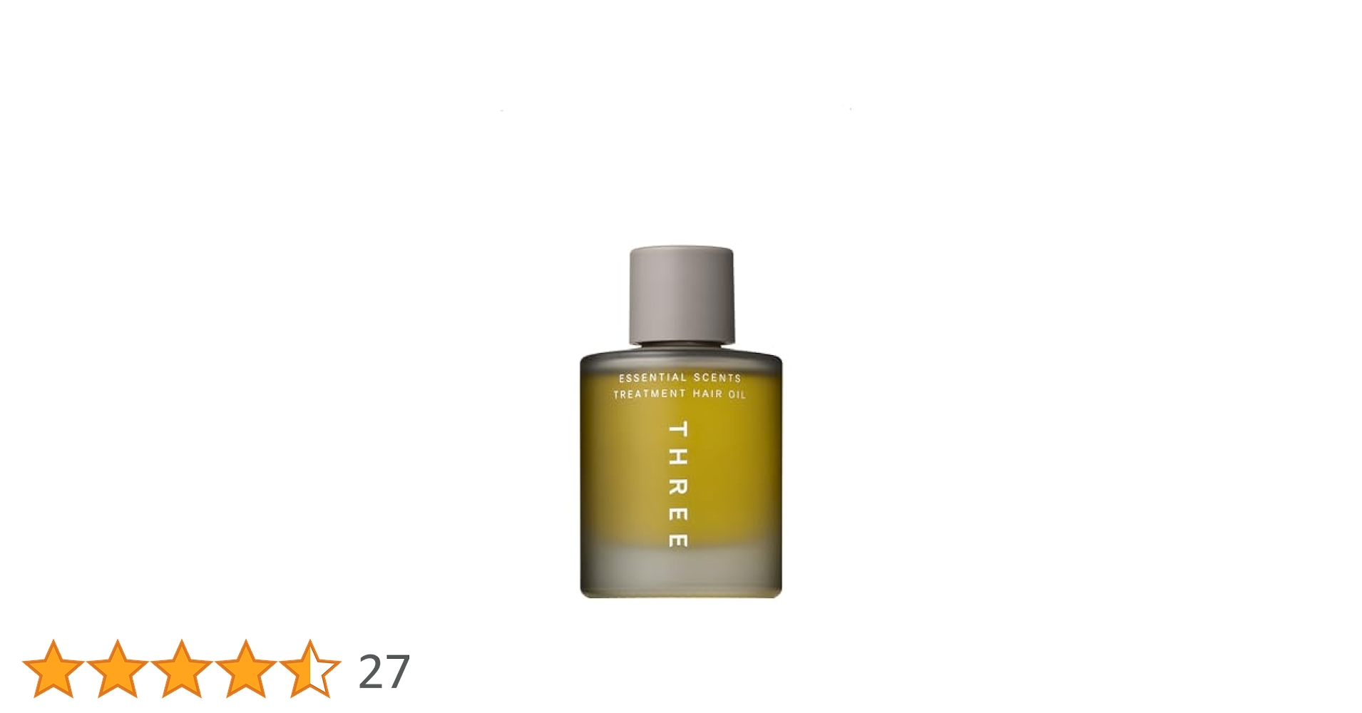 THREEエッセンシャルセンツ トリートメント ヘア オイル 2本セット THREE エッセンシャルセンツ ヘア オイル ＆ スタイリング