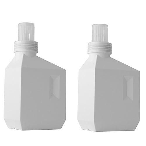 DEARMAMY Botellas Sub Rellenables 2 Piezas 400 Ml Botes para Champú y Loción Material Seguro Uso Diario Belleza Cuidado Personal