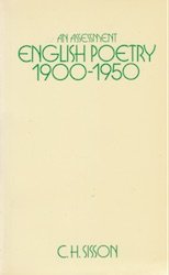 English Poetry, 1900-50 (University Paperbacks)