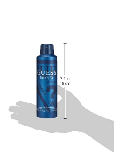 Guess Men Body Spray, 6 Ounce | Seductive Homme Blue | Pack of 2 - Image 7