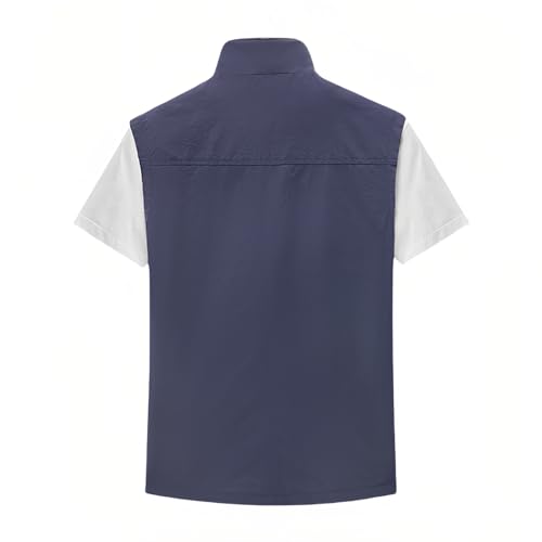 Men's Summer Outdoor Sleeveless Vest with Pockets Travel Sports Work Fishing Vest2