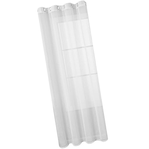 KICHOUSE Cortina y Reducción de Energía de Poliéster para Ventana de Mosquitera Diseño Delicado, Protección de Privacidad para del Hogar