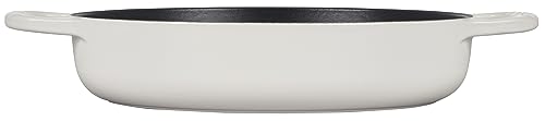 Image of Le Creuset Enameled Cast Iron Signature Everyday Pan, 11 inch, White