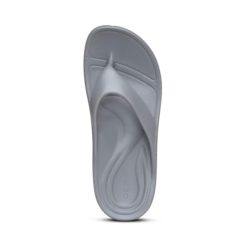 Image of Aetrex Maui Orthopedic Flip Flops for Women Arch Support - Pressure Relief Water-friendly Shock Absorption Super Soft UltraSky EVA Foam Flip Flops