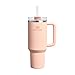 STANLEY Quencher H2.0 FlowState Tumbler 1.2L - Termo Conserva el Frío 11 Horas - Helada Durante 48 Horas - Botella Agua Acero Inoxidable - Taza Termica - Vaso Termico Sin BPA - Orange Cream