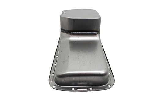 Image of Steel Racing Oil Pan Fits 1967-87 Chrysler /Mopar BB 361-383-400-440 & Hemi 426 - 7 Qt Capacity - Raw Steel Finish