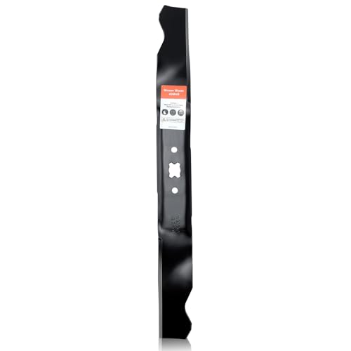 Hipa 942-0741A Mulching Blade Set for Troy Bilt 21 inch Lawn Mower,TB110 TB240 TB230 TB130 Lawn Tractor,Craftsman Yard Machine MTD Murray 21 inch Deck Riding Mower (After 1995) Blade Pack of 1