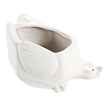 Ciieeo Entenförmiger Essstäbchen Abtropfhalter aus Keramik Praktischer Utensilienhalter für Arbeitsplatte für Küche und Gastronomie Stabiles und Sicheres