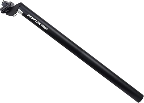 PLATTBK Bike Seat Post Extra Long 440mm (17.3inch) Aluminum Alloy