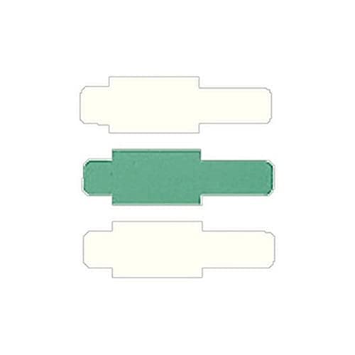 Preisvergleich Produktbild Leitz 60300059 Stecksignal (Hartfolie) 50 Stück grün