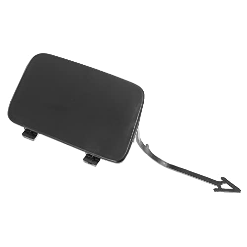 X AUTOHAUX Coche Delantero Parachoques Remolque Gancho Cubierta 4F0807441F Ojo Tapa Remolque Tapa Negro Cover