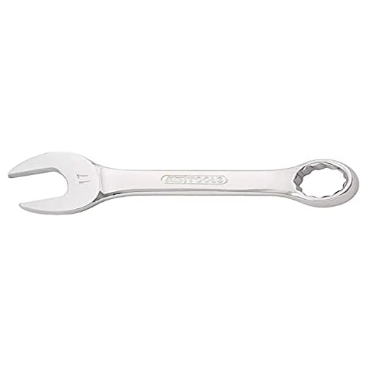 KS Tools 518.0019 CHROMEplus Ringmaulschlüssel, kurz, 19mm