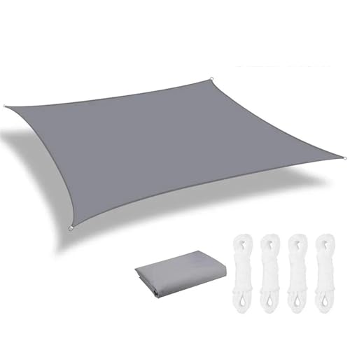 AMENGJ Toldo Exterior Toldos for Exteriores, toldos Vela for jardín, terraza, Coche, rectangulares, Cuadrados, Triangulares, for jardín y Piscina.(3.0x4M)