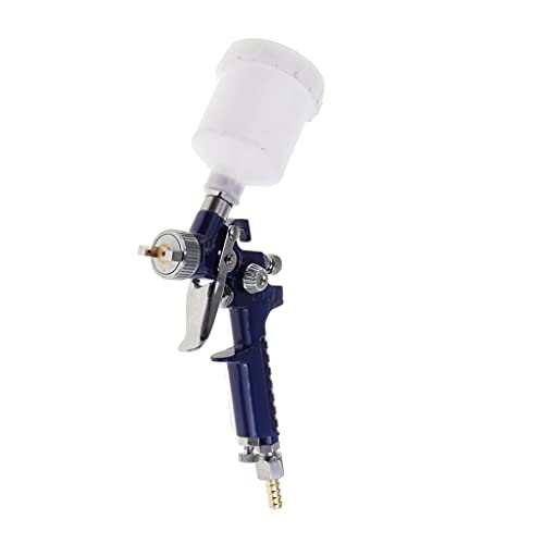 Hellery エアブラシ エアーブラシ コンプレッサー 口径0.8mm DIY プラモデル塗装 ペイント スプレー 小型 軽量
