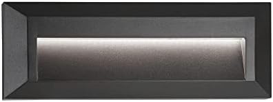 ZONK Outdoor Step Lights 120V, Waterproof IP65 Stair Lights Indoor, Rectangle LED Stairway Lighting Deck Lights for House, 4000K, 2W, Plastic Outdodor Lights