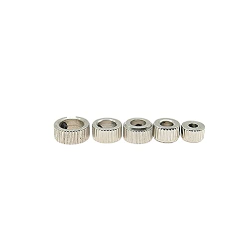 (A set of 5) Iron Plating Shaft Sleeve Wheel Lock Inner Diameter 4.1mm, Bearing Bushing, Retaining Sleeve, Pull Flower Type Wheel Lock, Screw Wrench Is Provided