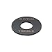 Musiclily LP Guitar Toggle Switch Washer Rhythm Treble Ring Plate for Epihone Les Paul Electric Guitar, Black(Pack of 2)