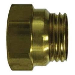 38313 Nut, 1/2 in Tube, Brass (2 Pack)