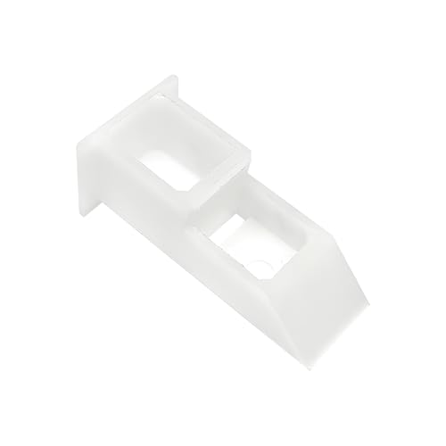 Brixwell Sash Balance Top Guide, Nylon Construction, White Finish, 1-13/16" Length, 13/16" Width, 11/16" Height, Designed for Residential Window Balance System Repairs-Pack of 10