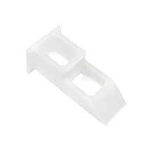 Brixwell Sash Balance Top Guide, Nylon Construction, White Finish, 1-13/16" Length, 13/16" Width, 11/16" Height, Designed for Residential Window Balance System Repairs-Pack of 10