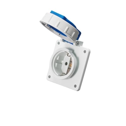 Socket IP67 GP10808 étanche pour une alimentation industrielle 16A 2 cœurs continue