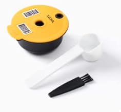 Reusable Coffee Capsules, Next Generation, Compatible with Bosch Tassimo Machines, Refillable Coffee Filters Pods K-Cups Machine Accessories 60/180/200/220ml (220ml)