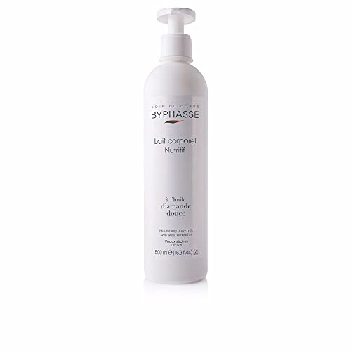 BYPHASSE LECHE CORPORAL DE ALMENDRAS PIEL SECA 500ML