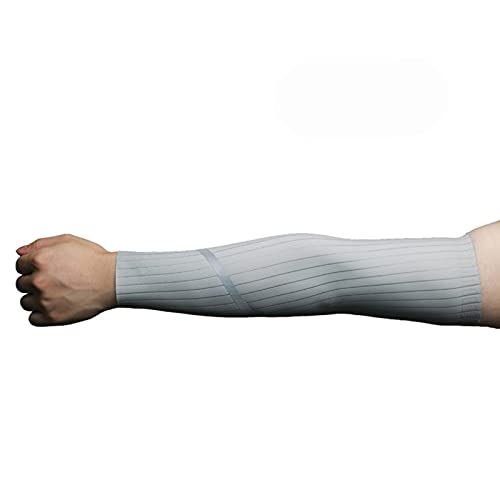 laoonl Sonnenschutz-Eishüllen sind atmungsaktiv und schweißabsorbierend, rutschfeste Silikon-Manschetten für Männer und Frauen, Outdoor-Sport, Radfahrärmel, Sonnenschutz-Eishüllen Cover