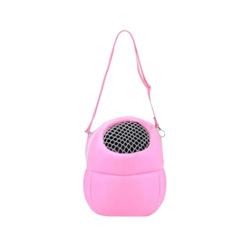 Image of balacoo Pet Breathable Bag Small Pet Carrier Bag with Adjustable Straps Soft-Sided Messenger Carrier for Squirrel Hedgehog Sugar Glider 5.51 X 5.51 X 6.69 in
