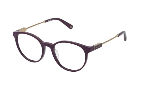 Nina Ricci Eyeglass Frame VNR373 Shiny Full Plum 50/18/135 Mujer...
