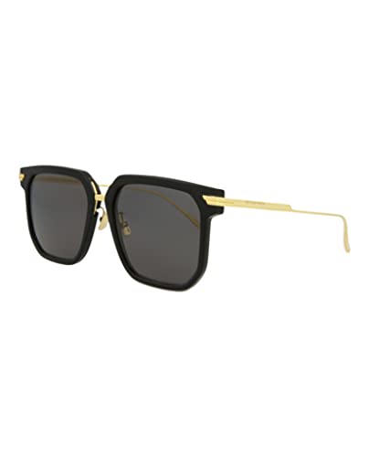 Bottega Veneta Square/Rectangle Sunglasses Black Gold Grey Luxury Eyewear Made In Italy Acetate Frame Designer Fashion for Everyday Luxury2