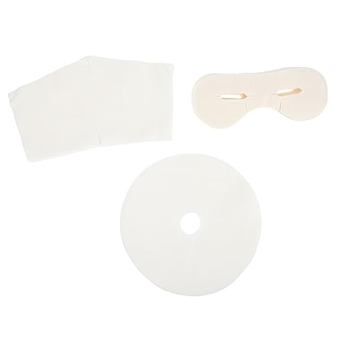 NOLITOY 90 Pack Disposable Beauty Care Film Gentle Non-woven Fabric Mask Sheets for Diy Chest Neck Eye Care