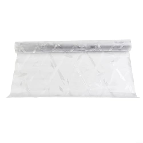 Etiqueta engomada estática de la película de cristal del PVC de la primera, cubierta de la privacidad helada para