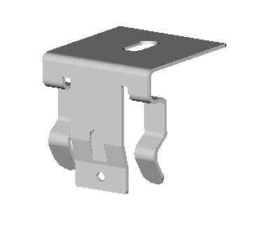 Direktabhänger für T-Trageschiene 95 mm 50 Stück