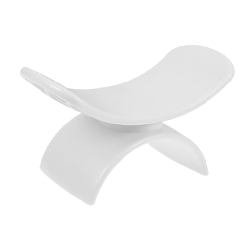 HAKIDZEL ネイルアートハンドピロー 化粧トレー 手首の手枕 空のアイシャドウパン ふたジャー クッション枕 手首枕 ネイルサロンハンドピロー マニ ハンドレスト 爪枕 プラスチック 白い