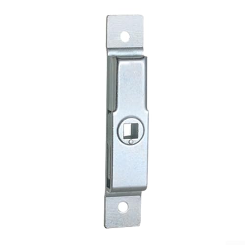Cerradura cuadrada para puertas de muebles, pestillo de acero de 7 mm/8 mm con características de durabilidad y seguridad mejoradas (101 x 18 mm)