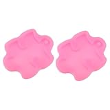 PRETYZOOM 2pcs Silicone Mold for Baking and DIY Cake Molds Key Chain Lovely Design for Chocolate and Gummy Ran