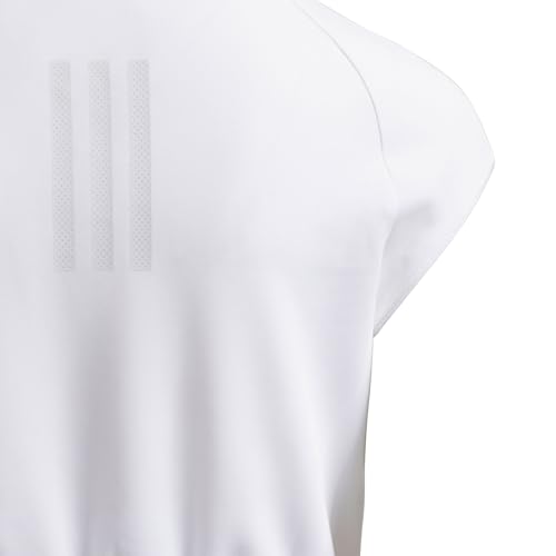 adidas Golf Sport Short Sleeve Girls Golf Dress - White/M3