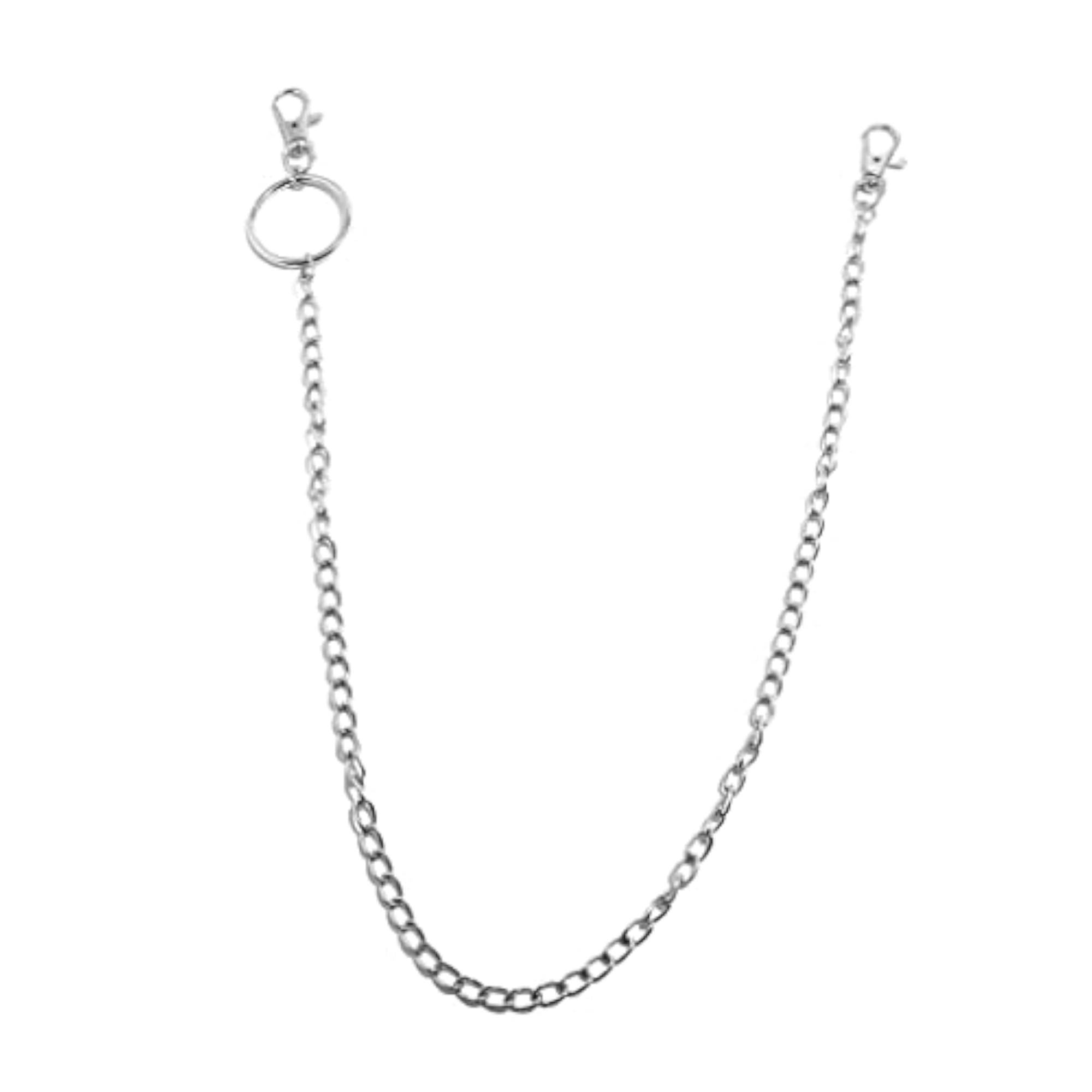 3pc Unisex Metal Wallet Chain Necklace Set