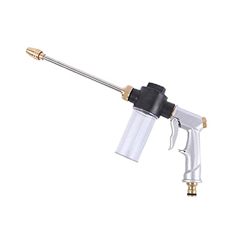 Idropulitrice ad alta pressione Pistola ad acqua per irrigazione da giardino Ugello spruzzatore Pistola ad acqua per pulizia della schiuma Pistola ad acqua ad alta pressione per giardino (Color : Pho