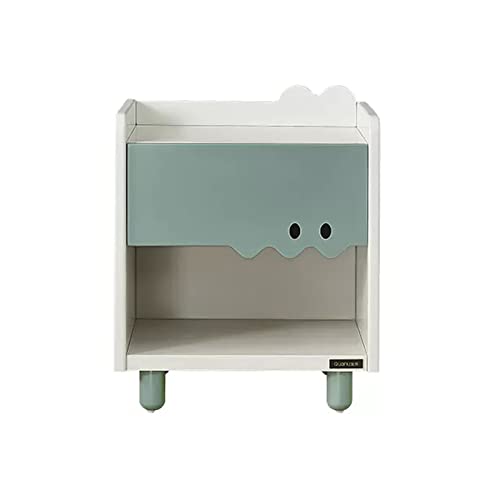 MFUZHAGN2024 Mesita de Noche Mesita de Noche Dormitorio Infantil Mesita de Noche Muebles de Dormitorio Lindos, L 15.9×D 14.3×H 19.4inch Mesilla de Noche