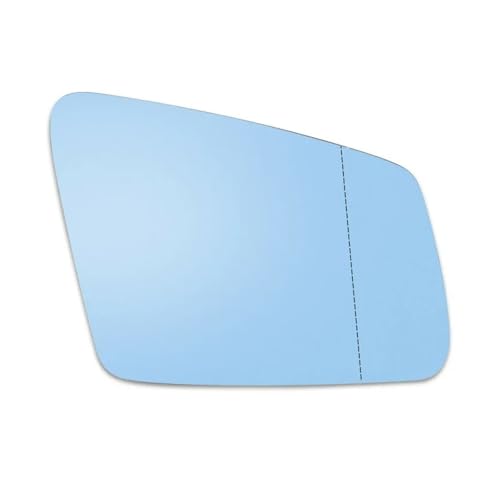 イドバックミラーガラスレン W212 204 221 A2128100221 左右サイドバックミラーガラス ヒーター付き ブルー 交換用(Right)