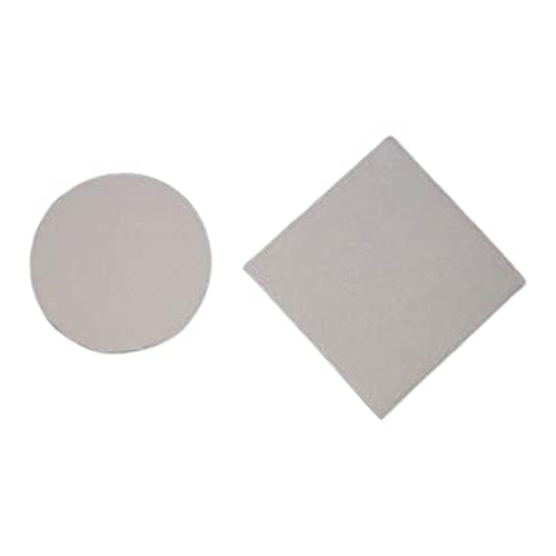 Dyn-A-Med 80082 Glass Fiber Pad, 9cm Diameter, Pack of 200