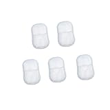iplusmile 5箱 紙吹雪石鹸 トラベルソープペーパー バスソープバー バスソープペーパー 旅行用品 石鹸紙 手洗い紙 白い