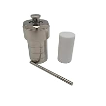 مفاعل الضغط العالي، مفاعل الأوتوكلاف الحراري المائي سعة 20-300 مل مع غرفة PTFE للتخليق الحراري المائي 50 مل